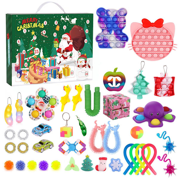24 Days of Christmas Countdown Advent Calendar Blind Box Toy