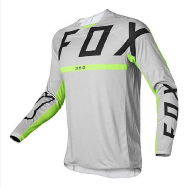 Sommar utomhus cykelkläder andas snabbtorkande lång T-shirt FOX S