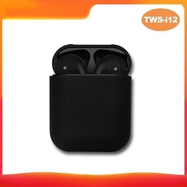 TWS-i12 BT5.0 Trådlösa hörlurar Hörlurar BT Headset Mini stereo in-ear hörlurar med laddningsbox