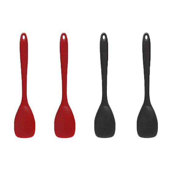 4 st Spatel Silikon Spatel Sked Set