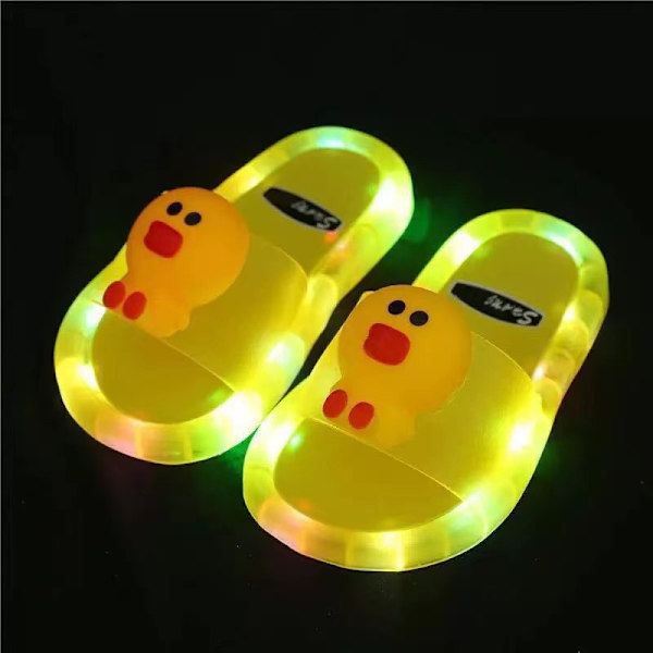 Glow girl anti slip självlysande tofflor tecknad C IU 24