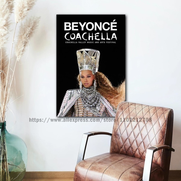 Beyoncé Affischdekoration Canvasaffisch Rum Bar Cafédekoration style 14 40x60cm No Frame