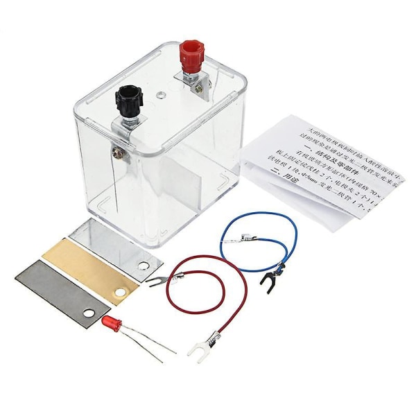 Primary Cell Experiment Kit Chemistry Galvanic Cell Box Case