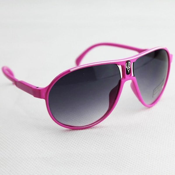 Fashionabla UV-skyddande solglasögon för män och kvinnor pink