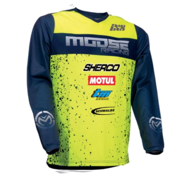 Motorcykel Racing Suit Mountain Bike Långärmad T-shirt style 3 L