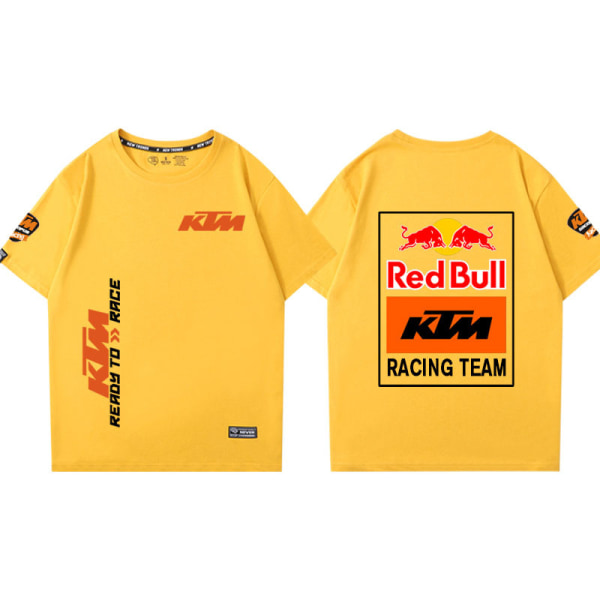 KTM Red Bull offroad motorcykel riddräkt racing dräkt kortärmad T-shirt yellow XS