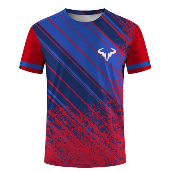Sommar T-shirt badminton tennis serie kortärmad T-shirt style 7 5XL