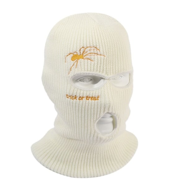 Stickad mössa vindtät mask C C C