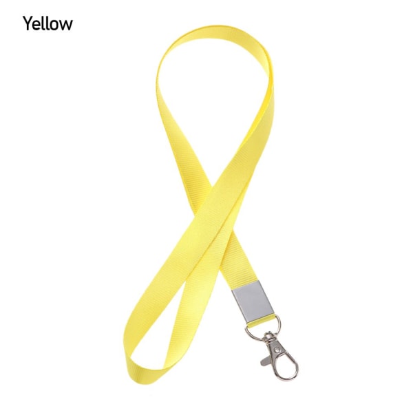 1st Halsband Lanyards ID -korthållare GUL Yellow