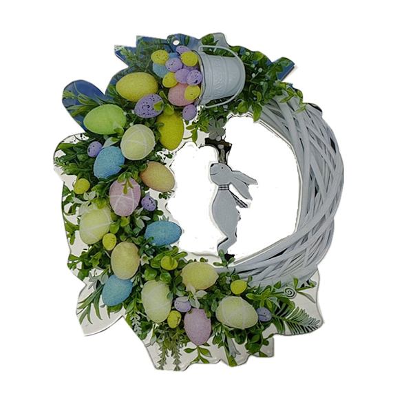Påskkransar Rabbit Garland 3 3