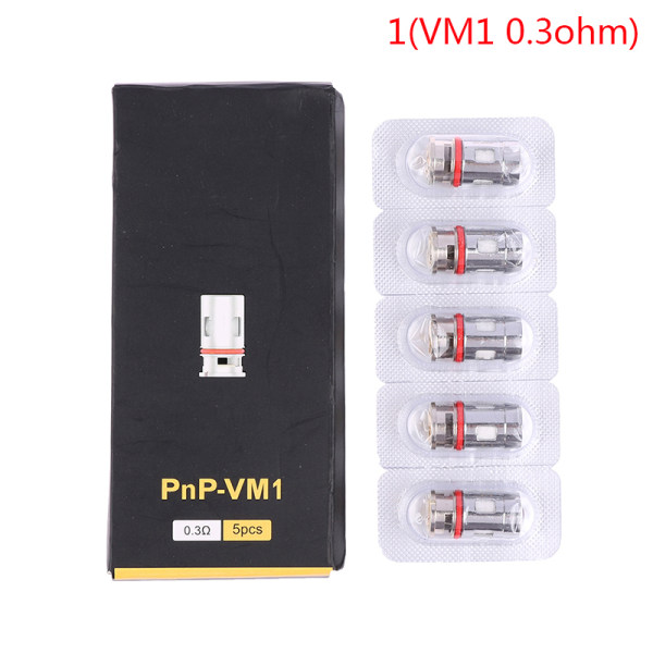 PnP Coil VM1 VM2 VM3 VM4 0,2ohm 0,3ohm 0,45ohm Mesh Coils 1(VM1 0.3ohm)