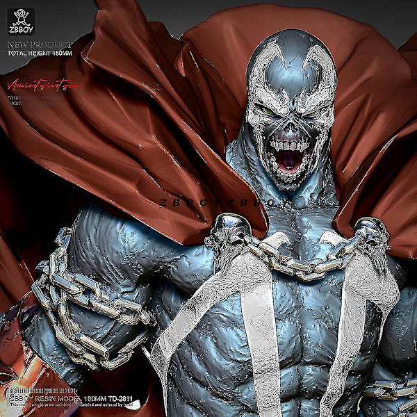 150 mm Resin Model Kit Gör själv-figur Självmonterad Td-2811