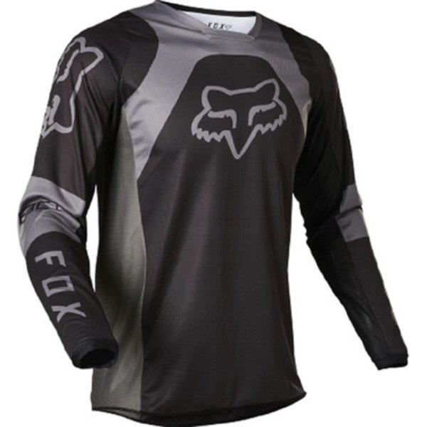 Sommar utomhus cykelkläder andas snabbtorkande lång T-shirt FOX black XXXL