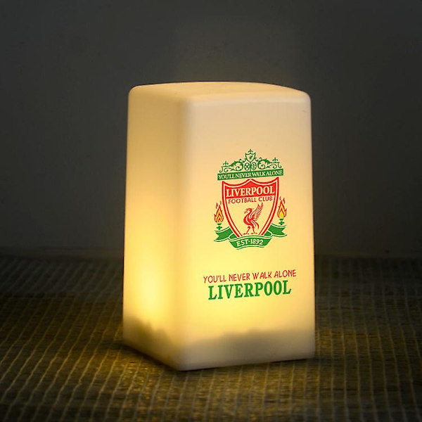 Liverpool fotboll bordslampa LED nattlampa belysning