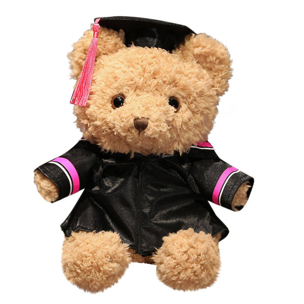 Graduation Bear Class Of 2023 Examen Plysch 9 tum Examen Björn Present Dagis Examen Fylld Examen Docka Med Diploma Och null none