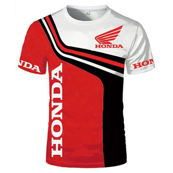 Honda T-shirt herr Motorcykel Racing kortärmad träningsoverall style 3 4XL