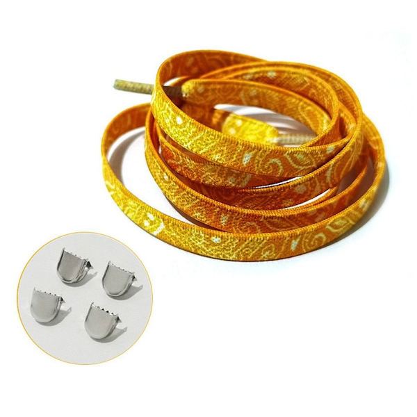 Cashewblomma Platta Skosnören Sneakers Skosnören ORANGE Orange