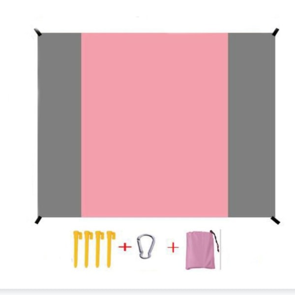 Picknickmatta Pocket Strandfilt ROSA pink