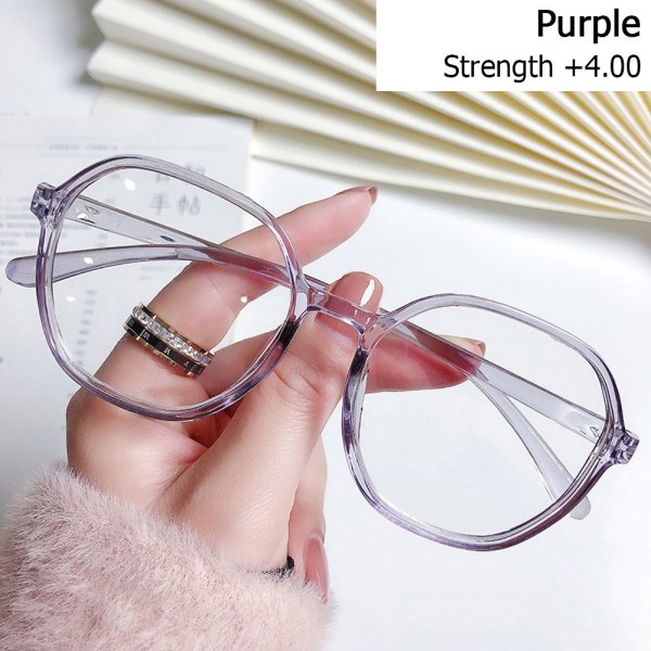 Läsglasögon Presbyopic Eyewear LILJA STYRKA +4,00 purple Strength +4.00-Strength +4.00