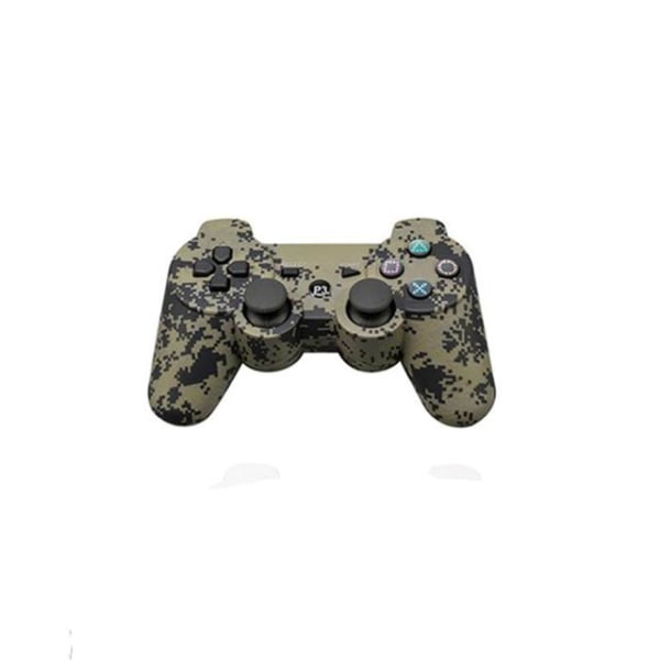 Trådlös bluetooth gamepad för PS3 Controle spelkonsol Camouflage