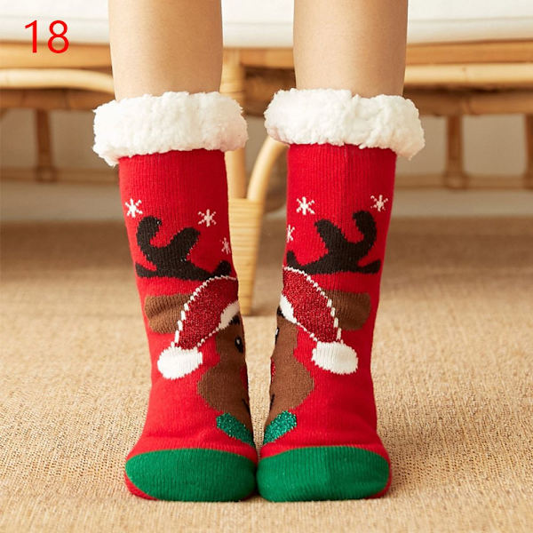 1 par julsocktofflor Halkfria