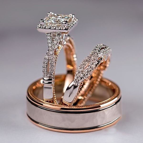 Ring Naturlig Diamant Ring NO.9 NO.9 No.9