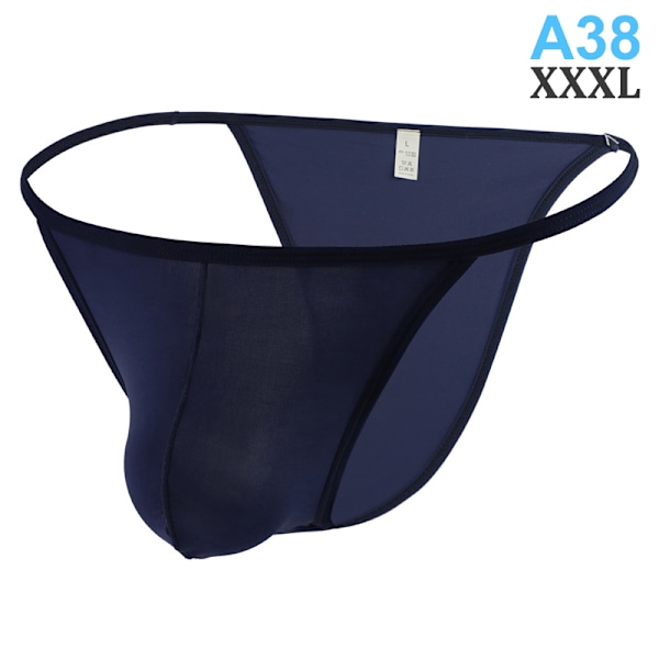 Erotisk Mini Thong Herr Sexiga Trosor Låg midja T-Back Underkläder A38