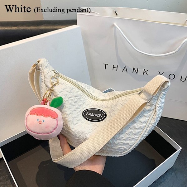 Axelväska Crossbody-väska VIT white