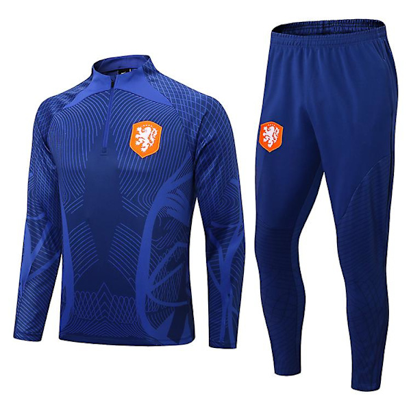 2223 holländsk lagtröja fotboll träningsuniform set 16
