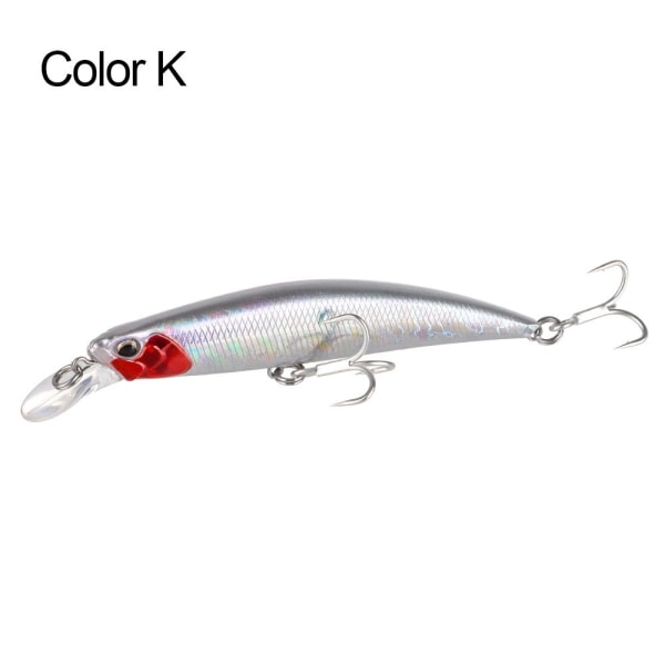Sjunkande Minnow Baits Fiskkrokar FÄRG K FÄRG K Color K