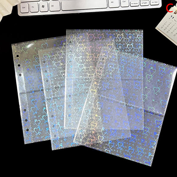 A5 Binder Sleeves 1P 2P 4P Transparent Fotoalbum Binder Refil C
