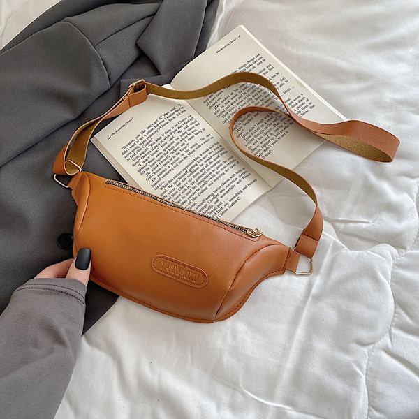 Midjebältesväska Fanny Pack BRUN Brown
