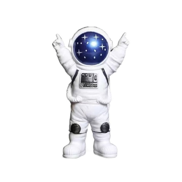 Astronautfigurer Spaceman Moon Skulptur Dekorativ I I I