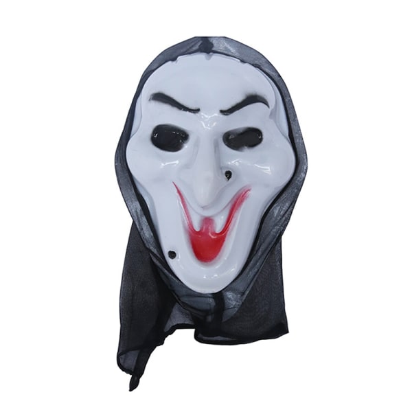 Cosplay Kostymer Skräck Ghost Cosplay Mask för The Face Headwea D E