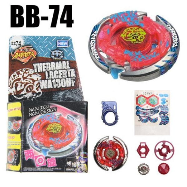 BX TOUPIE BURST BEYBLADE Spinning Top Super Giraffe Metal Fusion Master Battle Set BB86 Lila NYHET 4D Drop shopping Q0320