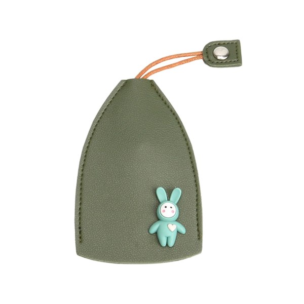 Case anti-scratch Anti-damm Vattentät utdragstyp Förvaringsartiklar Bilnyckelring i konstläder Nyckelplånbok Daglig användning Kaesi Army Green