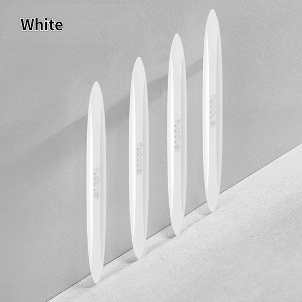 4ST / Set Anti-collision Strip Bumper Guards WHITE White