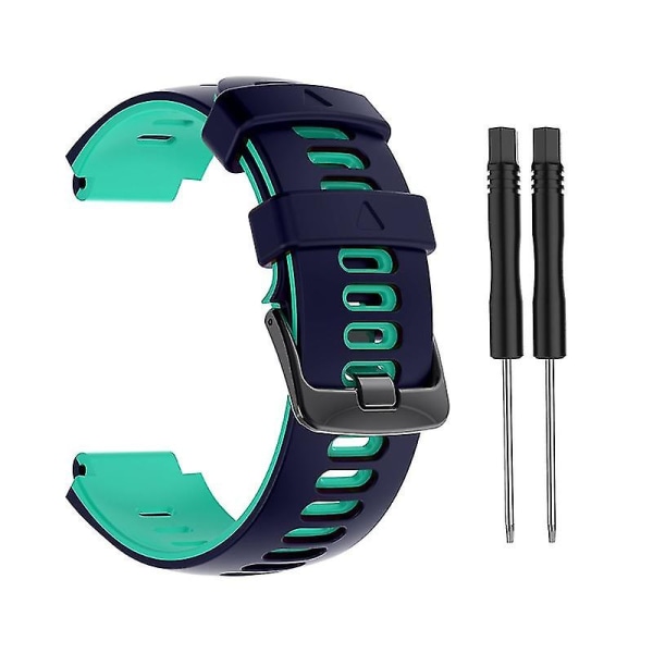 Garmin-approach S20/s6 Smart Watch Band Mjukt silikonarmband Blue teal