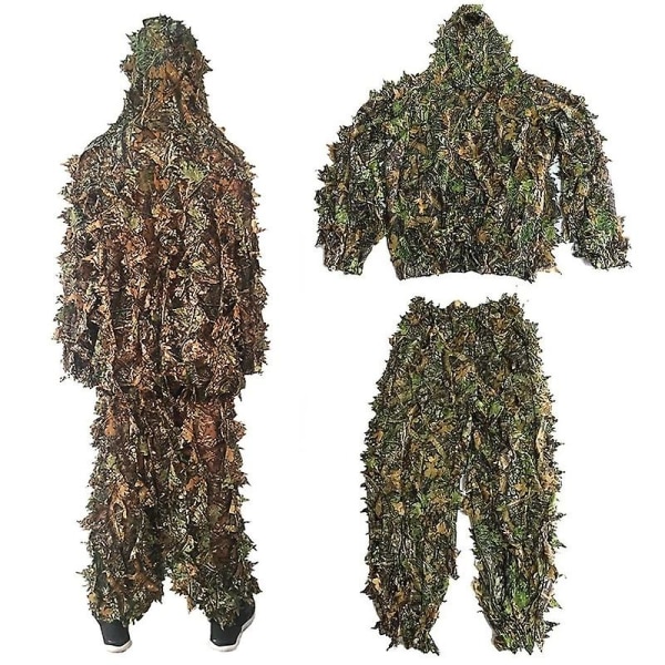 Utomhus gynnsamma kläder kamouflage djungel cs kostym S height 120-150cm