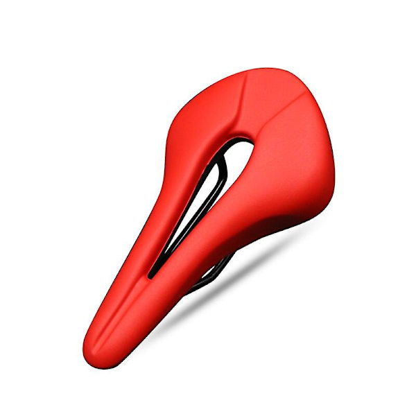Cykelsadel Hollow Mountainbikesadel Integrerad sadel Red