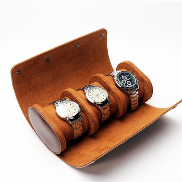 Watch på Roll Travel Case Organizer BRUN brown