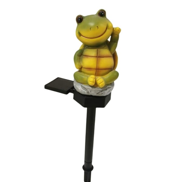 Gräsmatta Lampor Solar Ground Plug Light TURTLE TURTLE Turtle