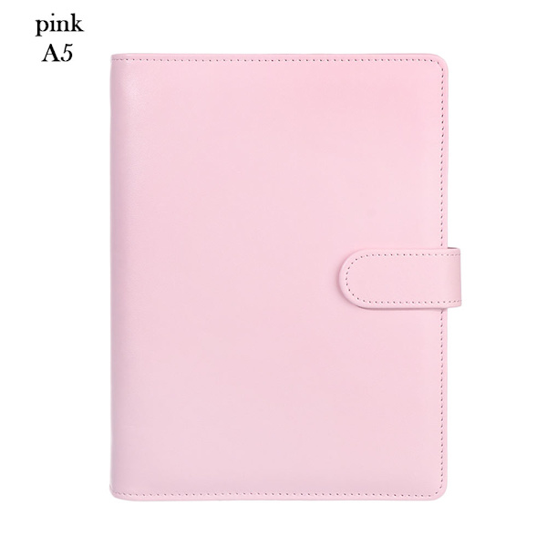 A6/A5 Anteckningsbok för mapp Anteckningsblock COVER A5 pink A5