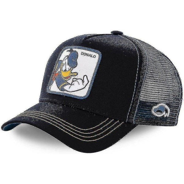 Anime tecknad Mickey Donald Duck Snapback cap, män & kvinnor HipDONALD DUCK