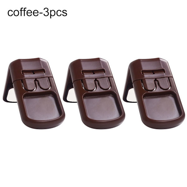 3st Säkerhetslåda Lås Skåpsspänne KAFFE 3ST 3ST coffee 3pcs-3pcs