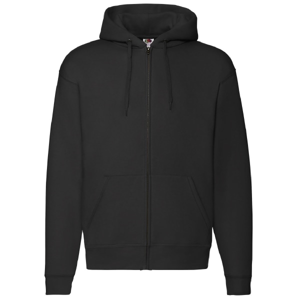Fruit Of The Loom Damtröja med dragkedja/huvtröja Black S