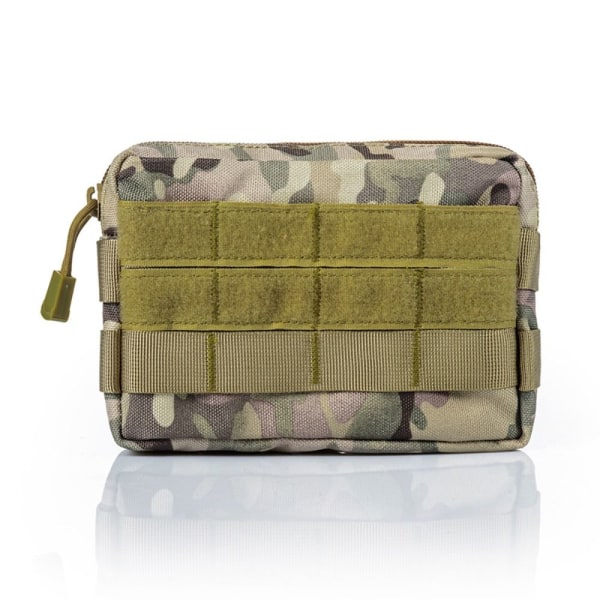 EDC Molle Väska Taktisk midjeväska GRÖN CAMO green camo