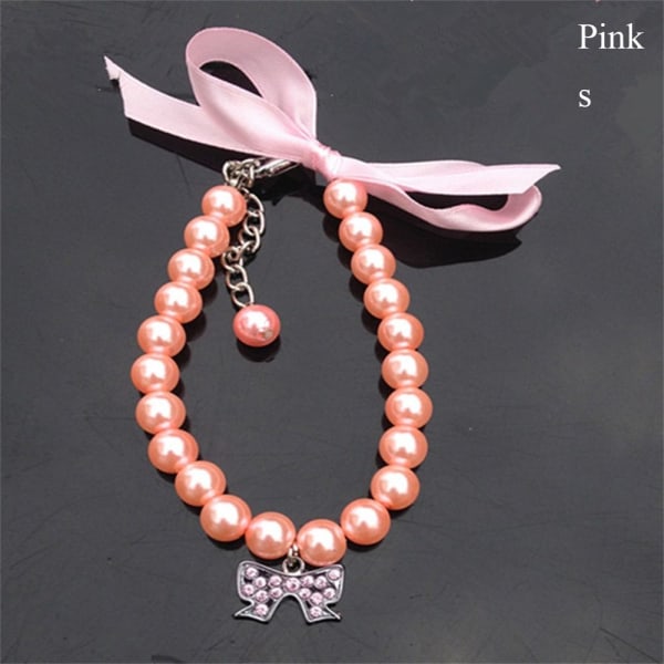 Pet Halsband Pet Dog Collar PINK S pink S