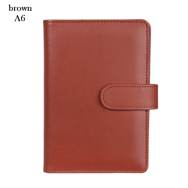 A6/A5 Notebook cover Anteckningsblock BROWN A6 brown A6