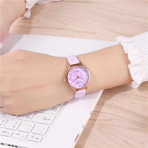 Naisten watch Quartz WristWatch PURPLE purple